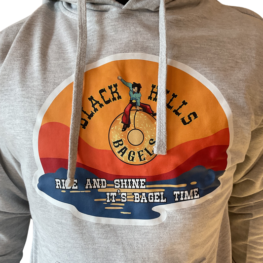 Rise and Shine It's Bagel Time Hoodie